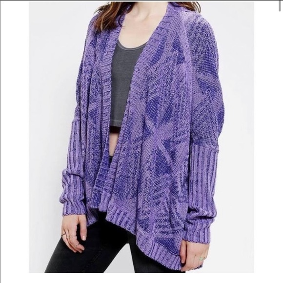 Urban Outfitters Sweaters - Urban Outfitters Sparkle & Fade Aztec Cardigan